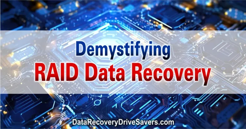 Demystifying RAID Data Recovery 1